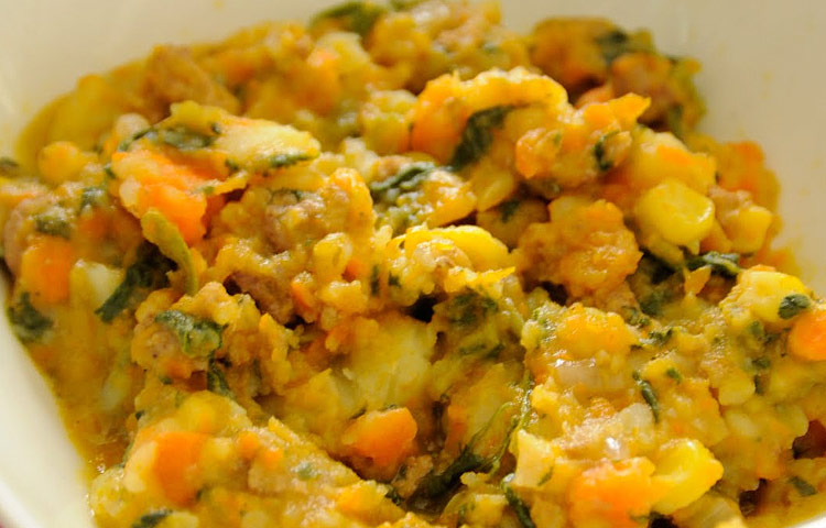 Plato comida tipica Chilena